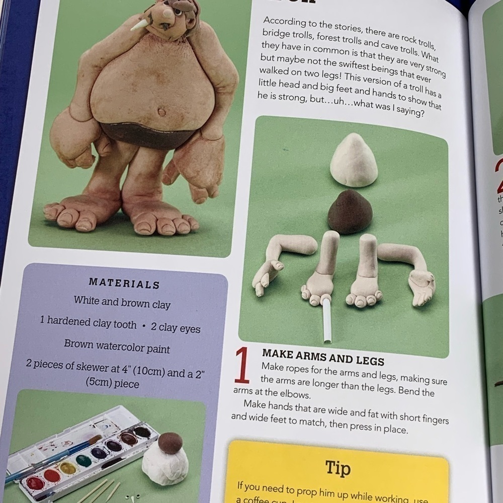Crazy Clay Creatures by Maureen Carlson Paperback Book - Picture 4 of 11